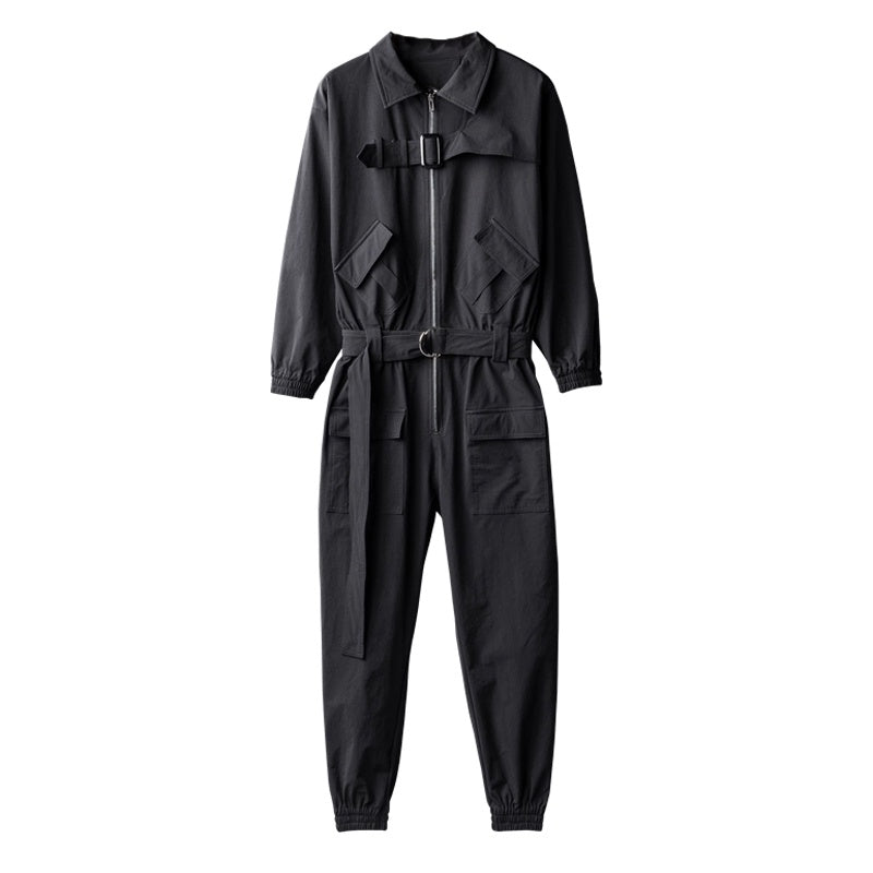 H&F Black Suit Jumpsuit c