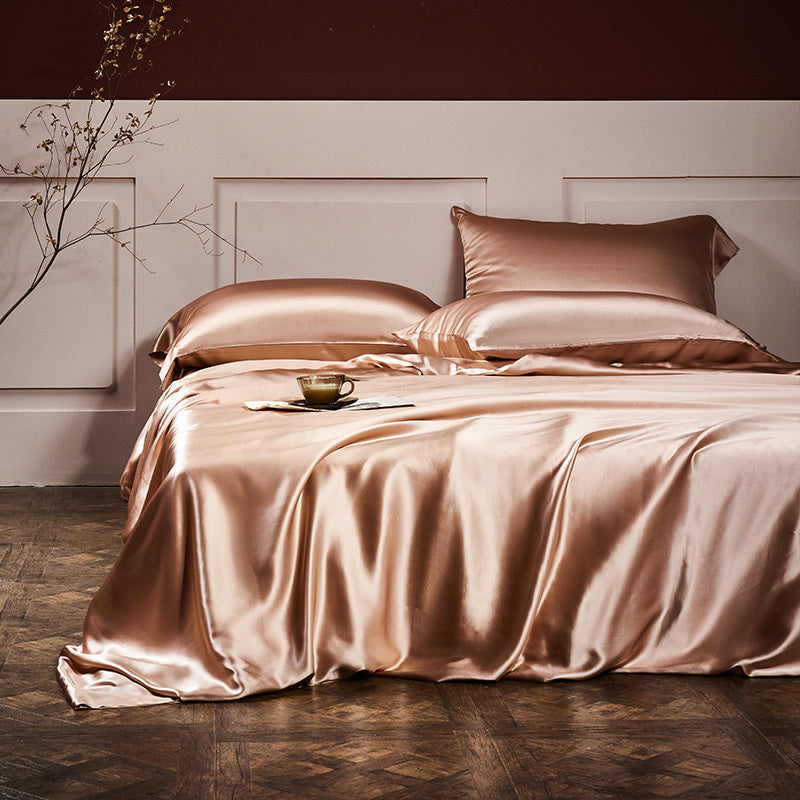 25-Pound Mulberry Silk Four-Piece Bedding Set