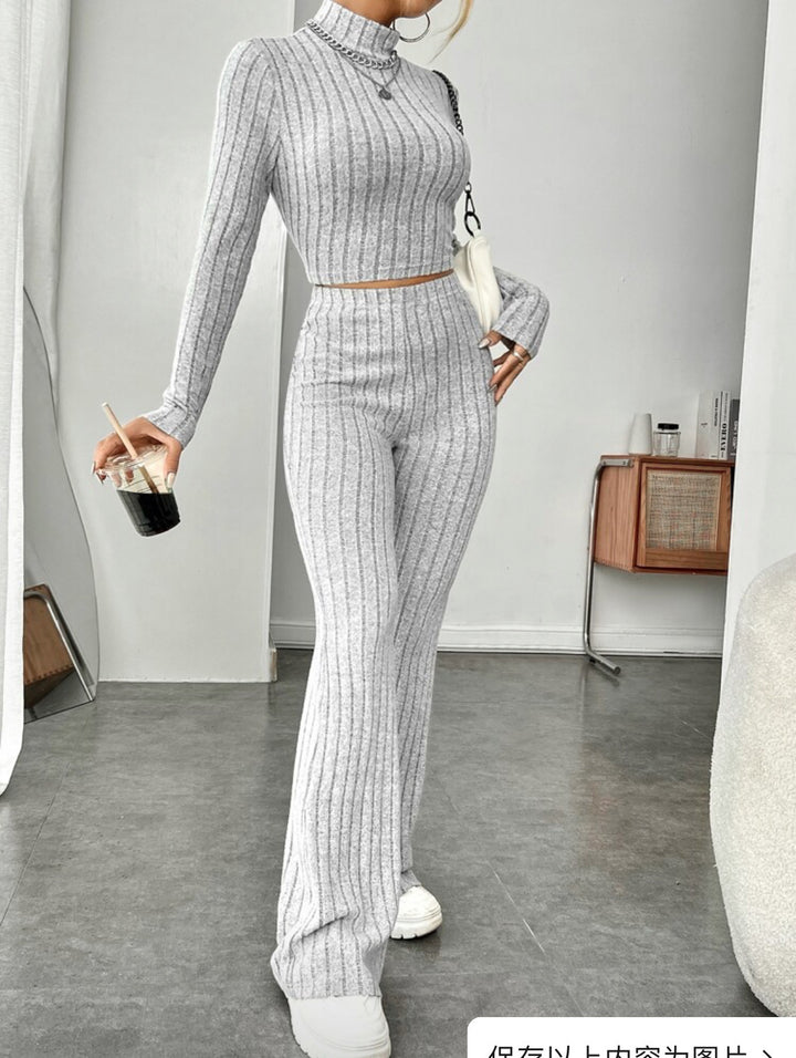 H&F Turtleneck Trouser Suit c