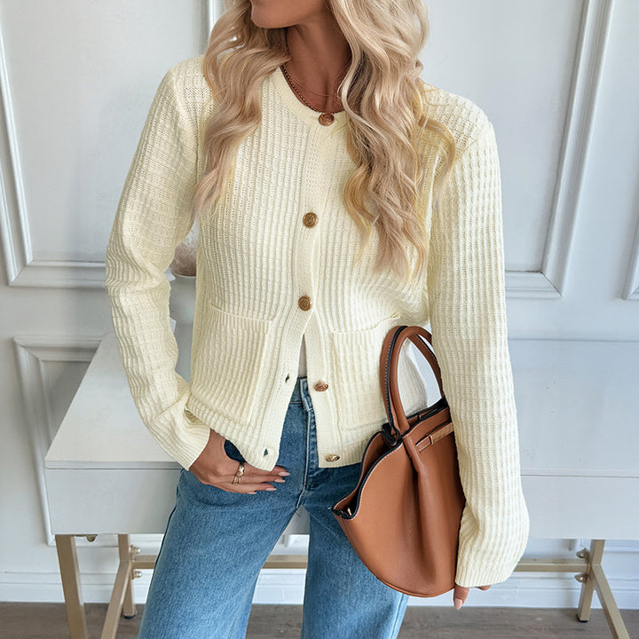 H&F Metal Button Cardigan c