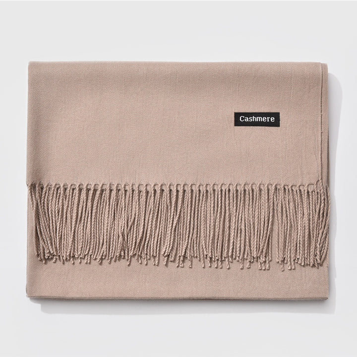 H&F Monochrome Cashmere Scarf c