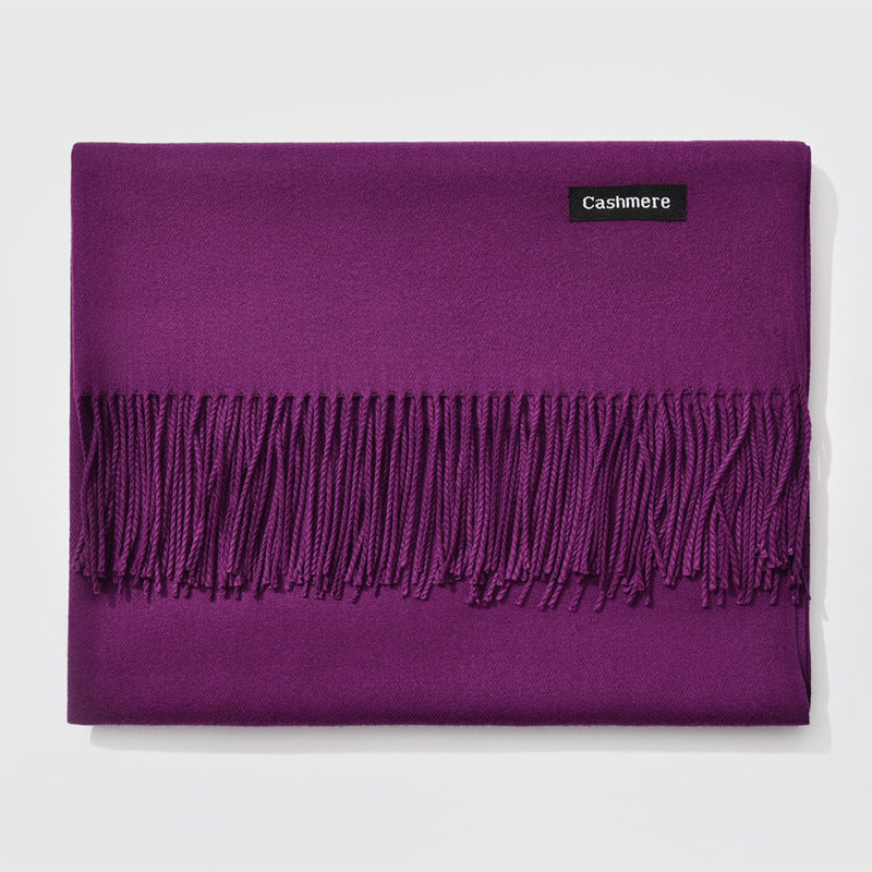 H&F Monochrome Cashmere Scarf c