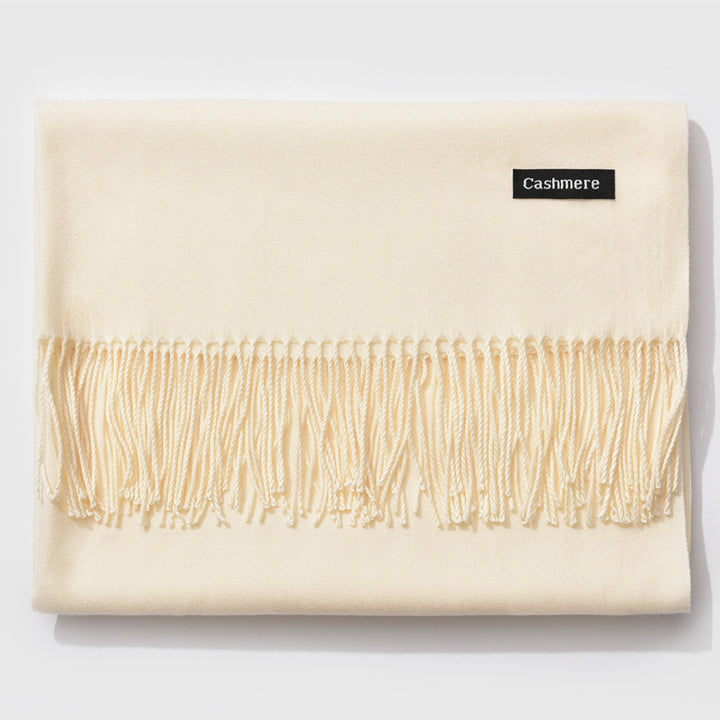 H&F Monochrome Cashmere Scarf c