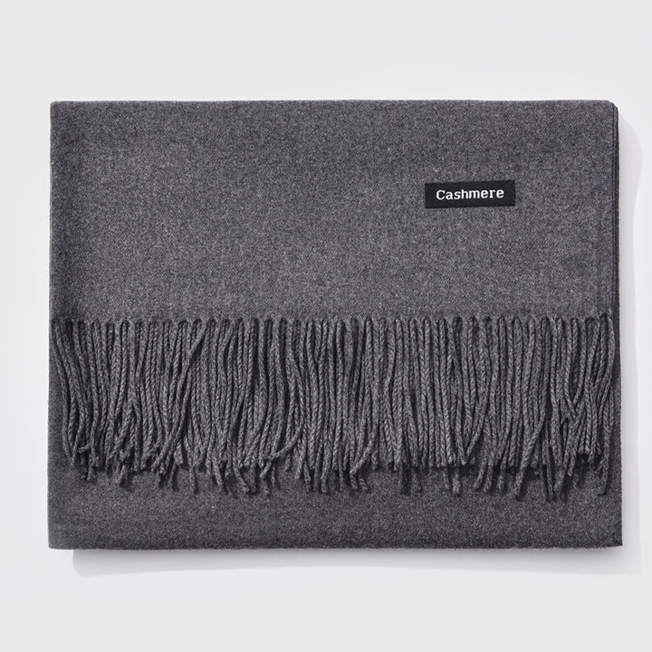 H&F Monochrome Cashmere Scarf c