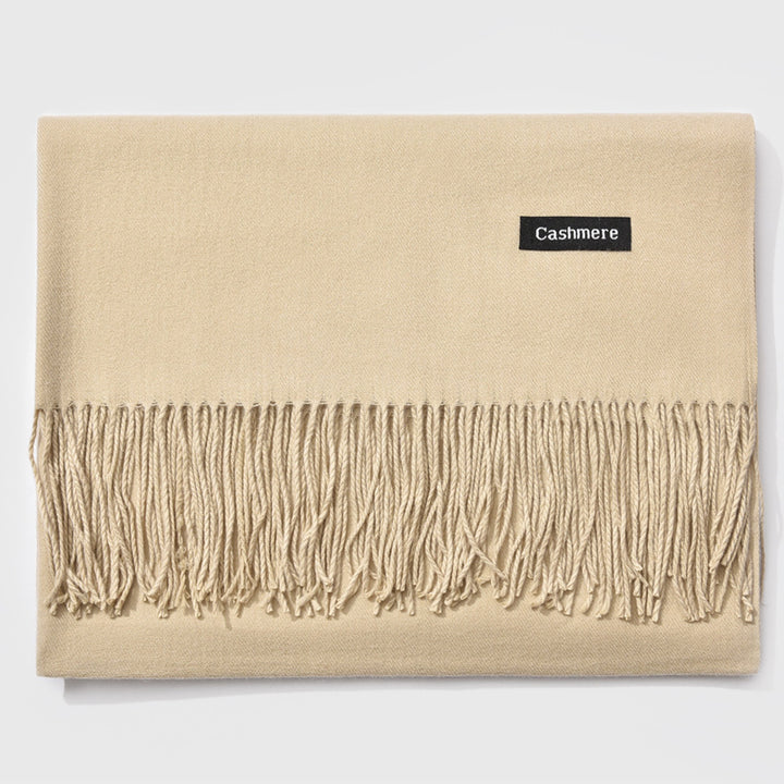 H&F Monochrome Cashmere Scarf c