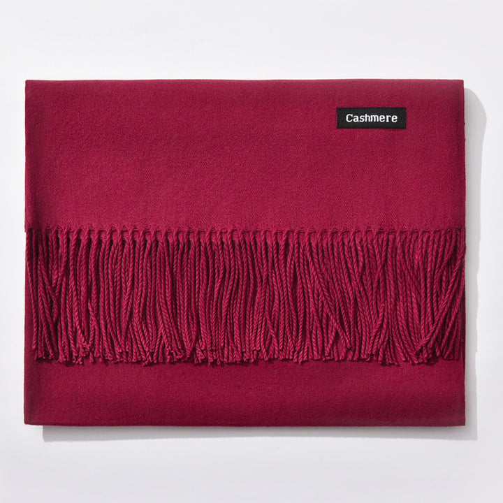 H&F Monochrome Cashmere Scarf c