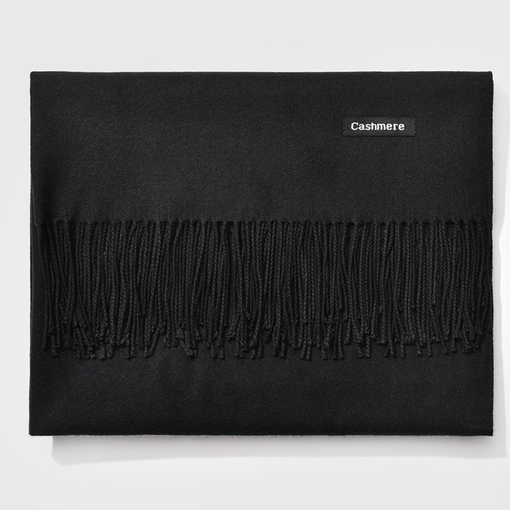 H&F Monochrome Cashmere Scarf c