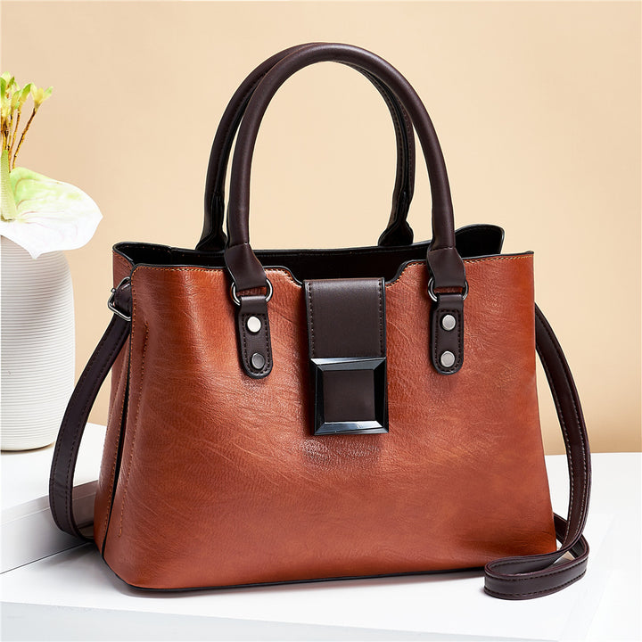 H&F Buckle Shoulder Bag c