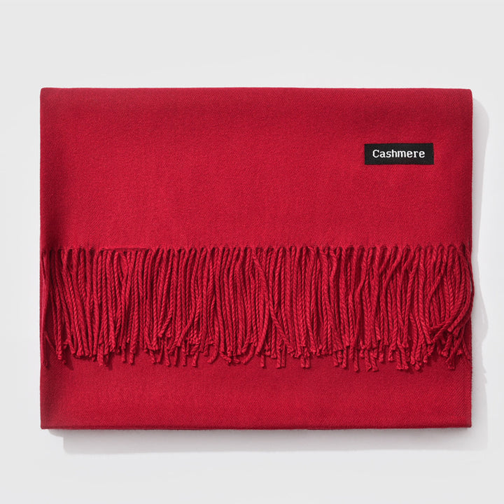 H&F Monochrome Cashmere Scarf c