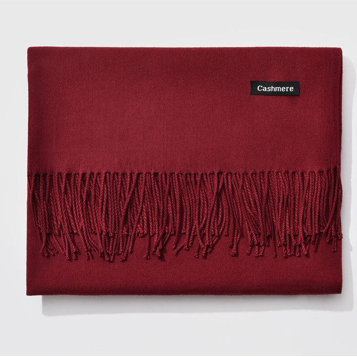 H&F Monochrome Cashmere Scarf c