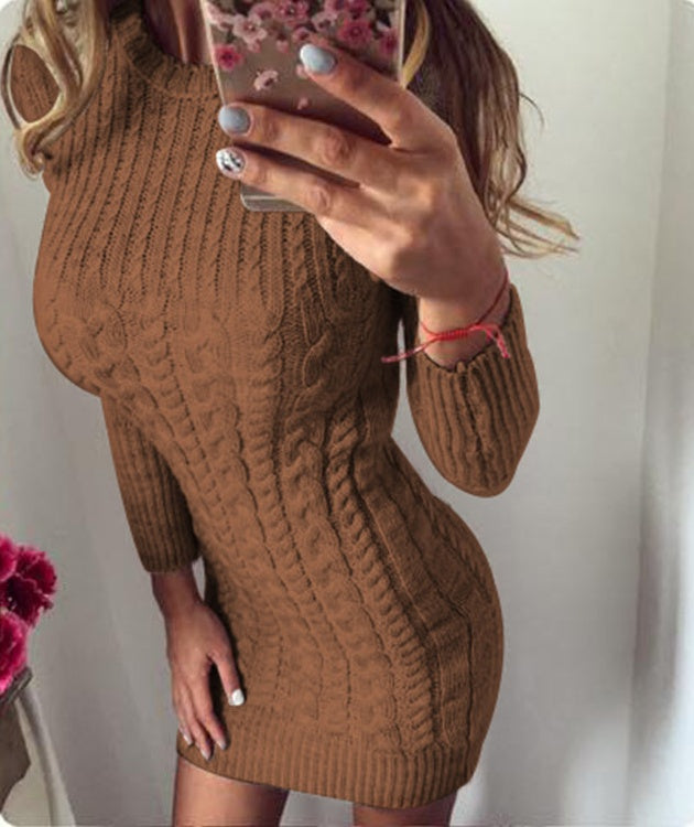 H&F Pull Sweater Dress c