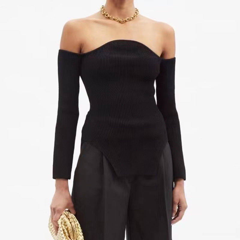 H&F Off Shoulder Sweater c