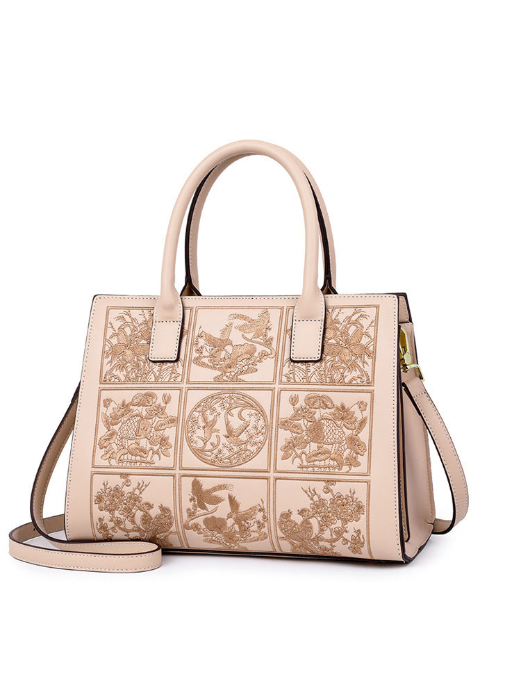 H&F Embroidered Retro Bag c