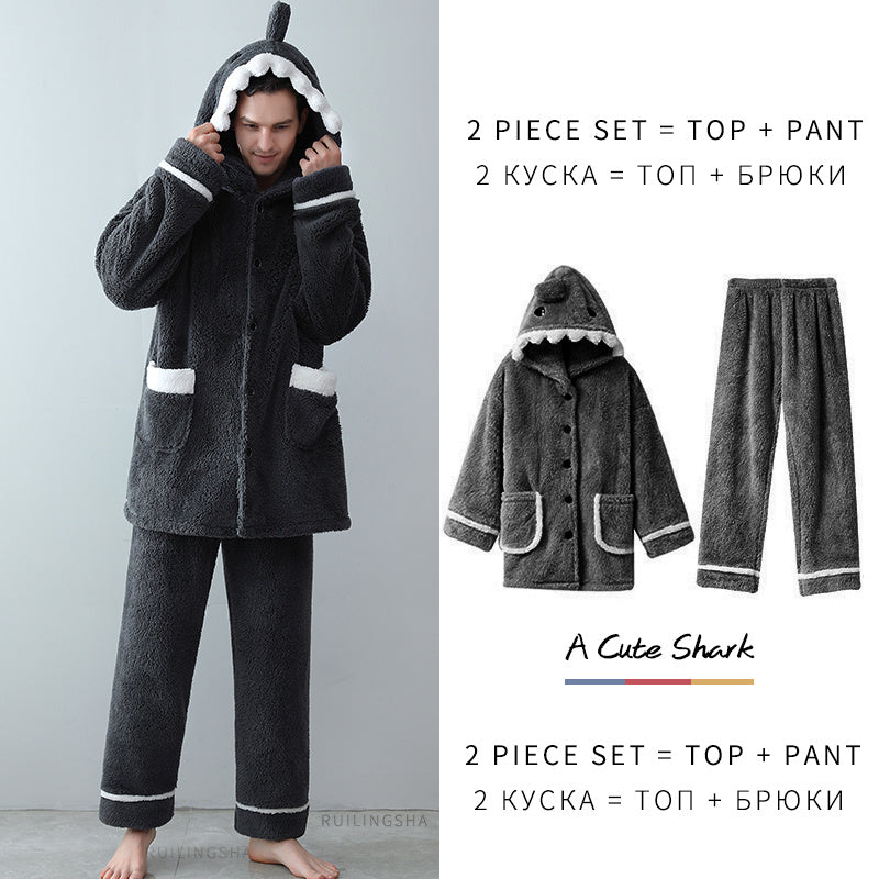 H&F Shark Coral Pajamas c