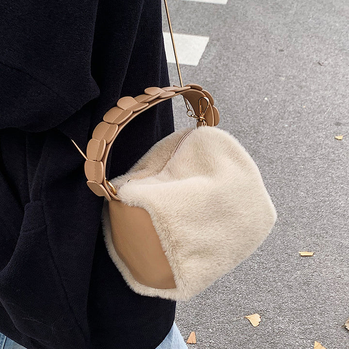 H&F Furry Small Crossbody c