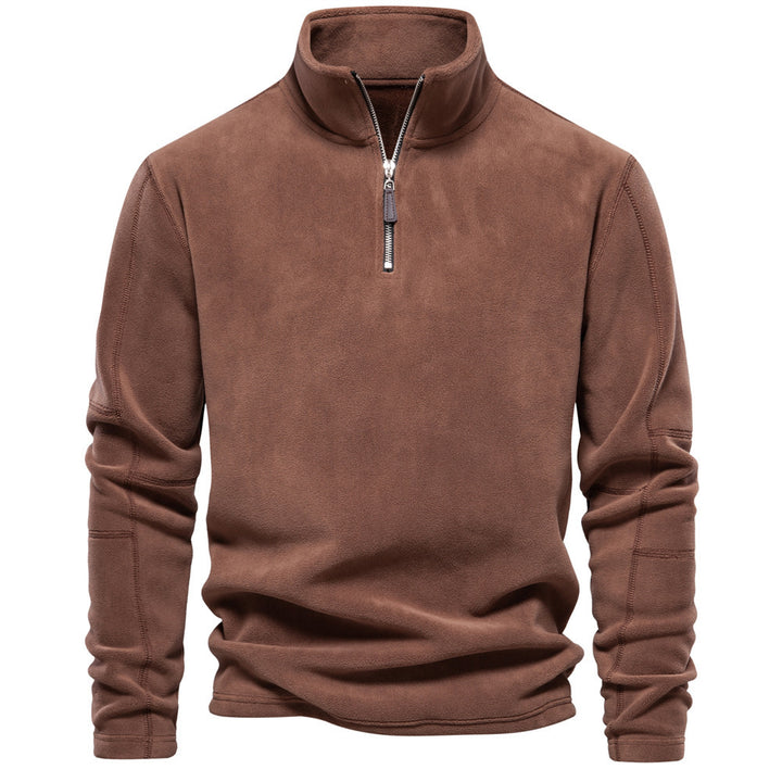 H&F Stand-collar Fleece Zip c