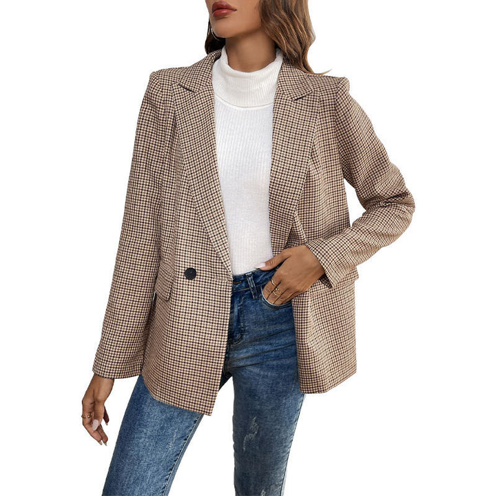 H&F Houndstooth Suit Jacket c