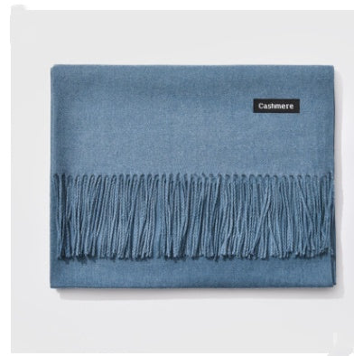 H&F Monochrome Cashmere Scarf c