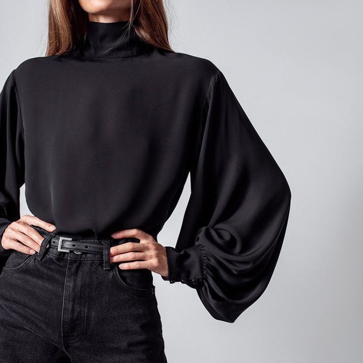 Long Sleeve French Blouse