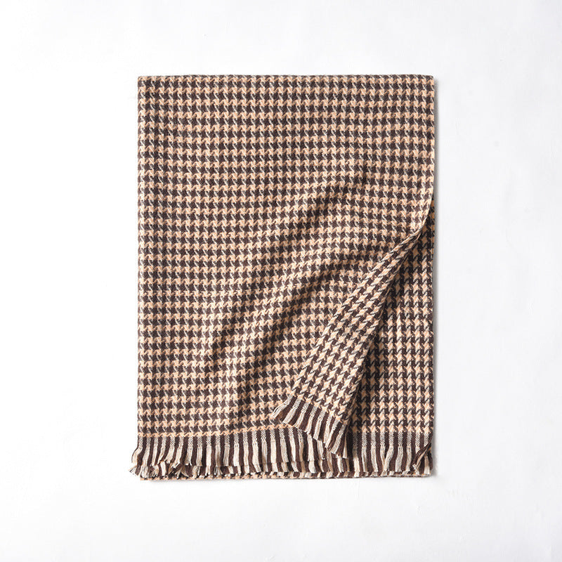 H&F Diamond Check Scarf c