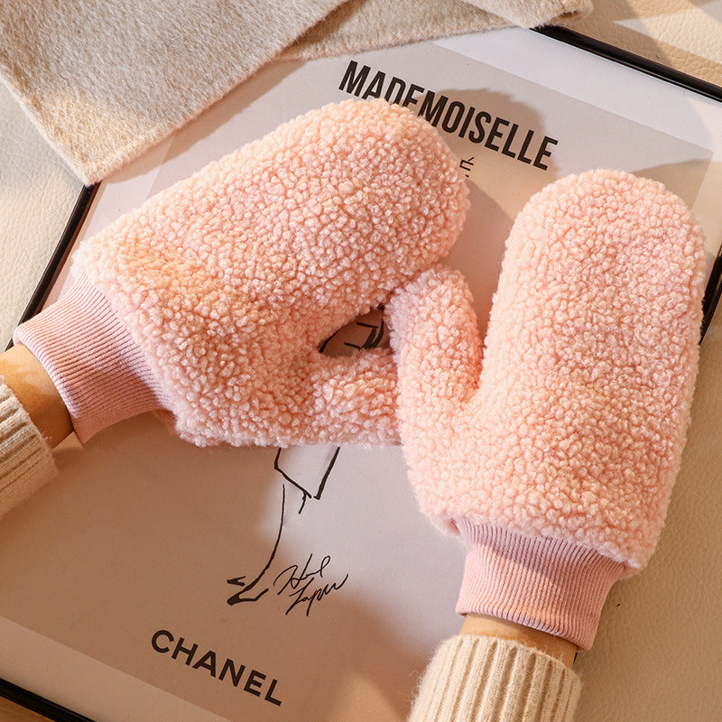 H&F Plush Warm Gloves c