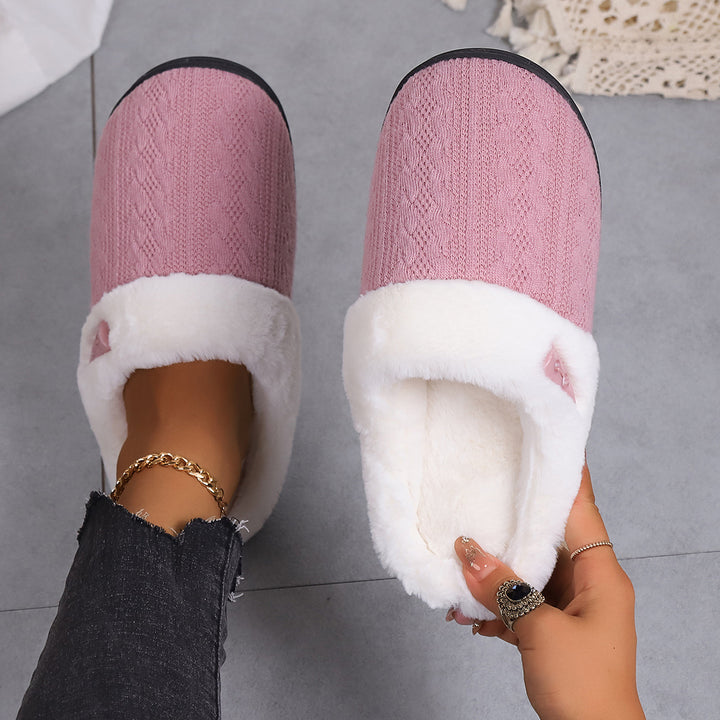 H&F Thick Cotton Slippers c