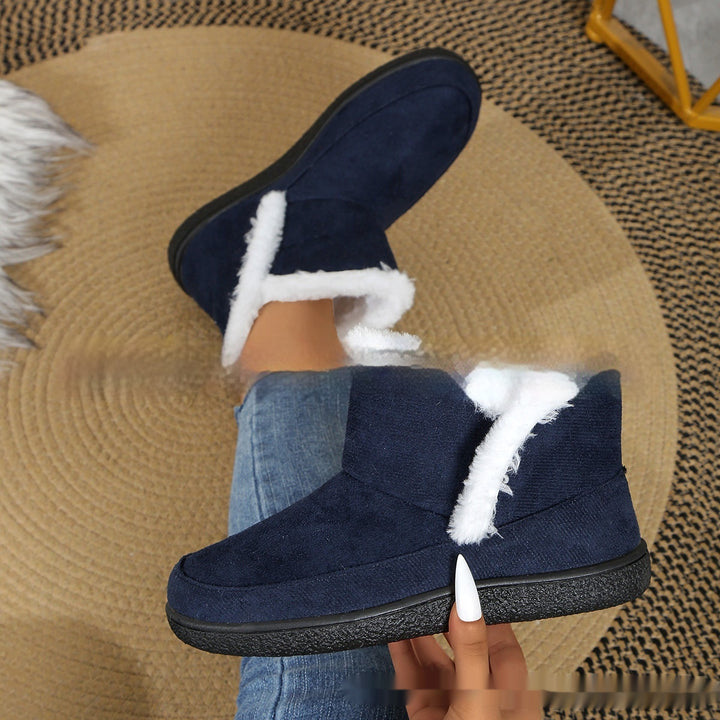 H&F Cotton-Padded Fleece Shoes c