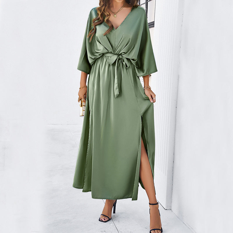 H&F Bat Split Dress c