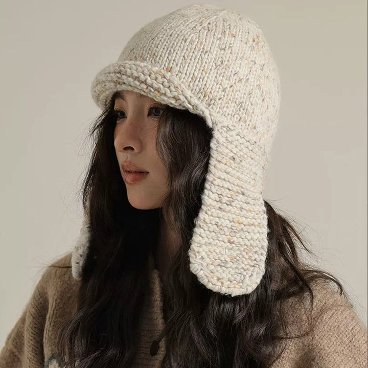 Knitted Earmuffs Hat