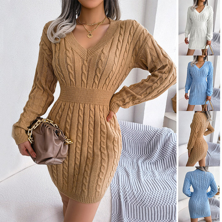 H&F Stylish Sweater Dress c