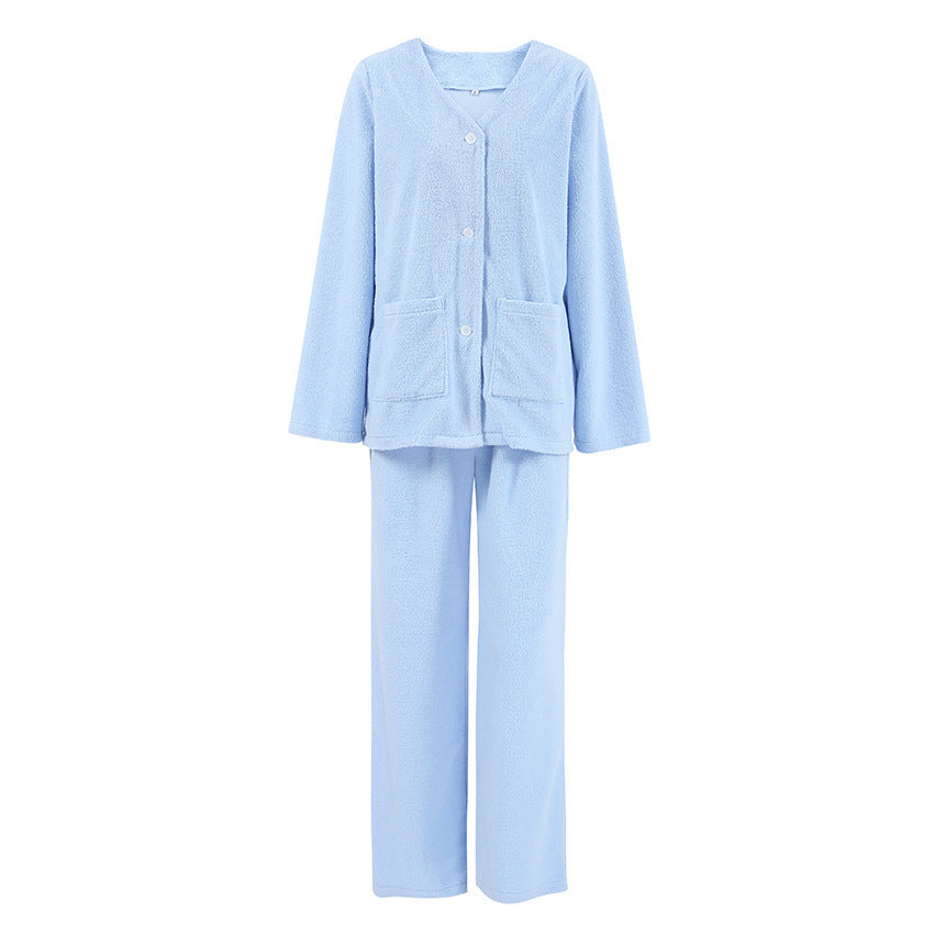 H&F Woolen Blue Pajamas c