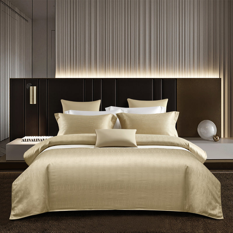 Silk Jacquard Bedding.