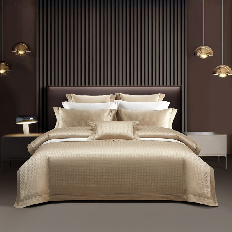 Silk Jacquard Bedding.