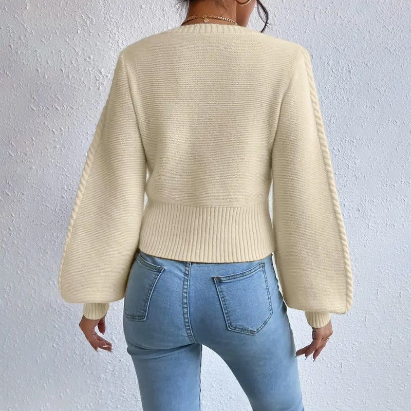 H&F Square Collar Sweater c