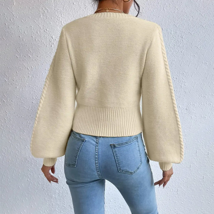 H&F Square Collar Sweater c