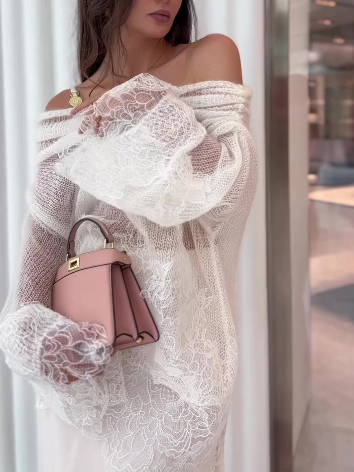 Lace Off-Shoulder Top