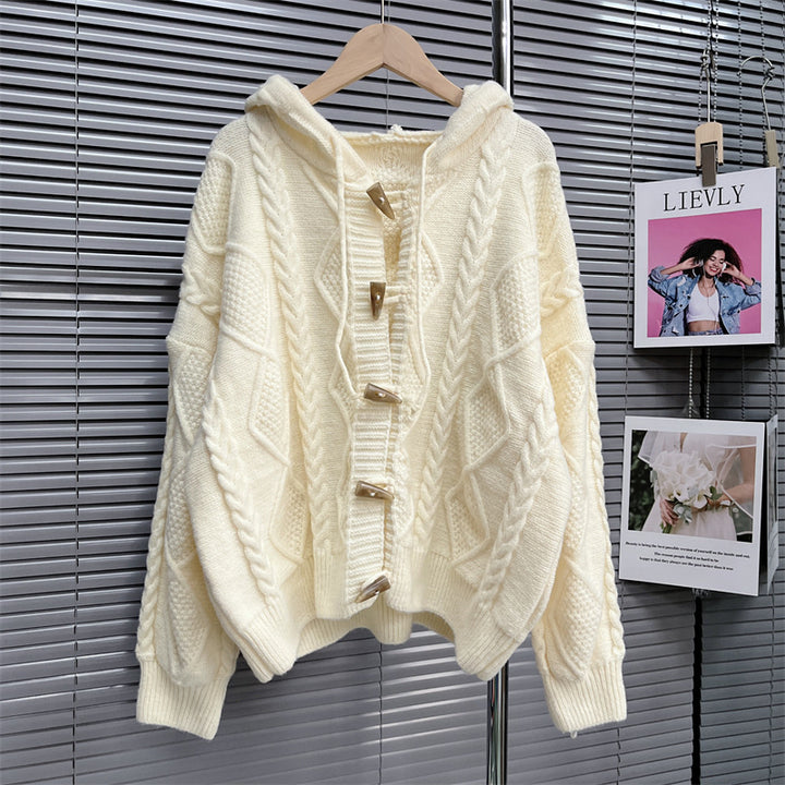 H&F Horn Button Cardigan c