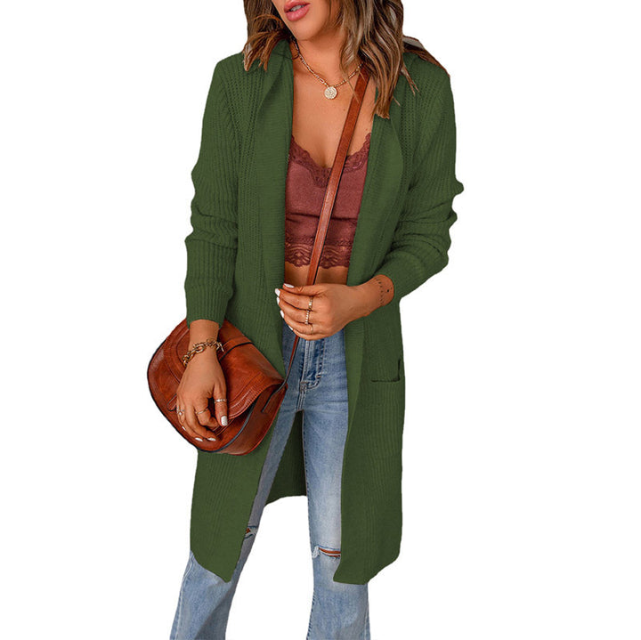 H&F Knitted Hoodie Cardigan c