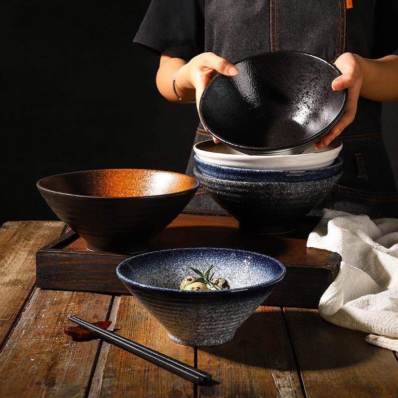 Spice-Dusted Ramen Ceramic Bowl