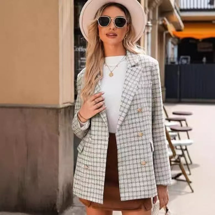 H&F Tweed Pocket Blazer c