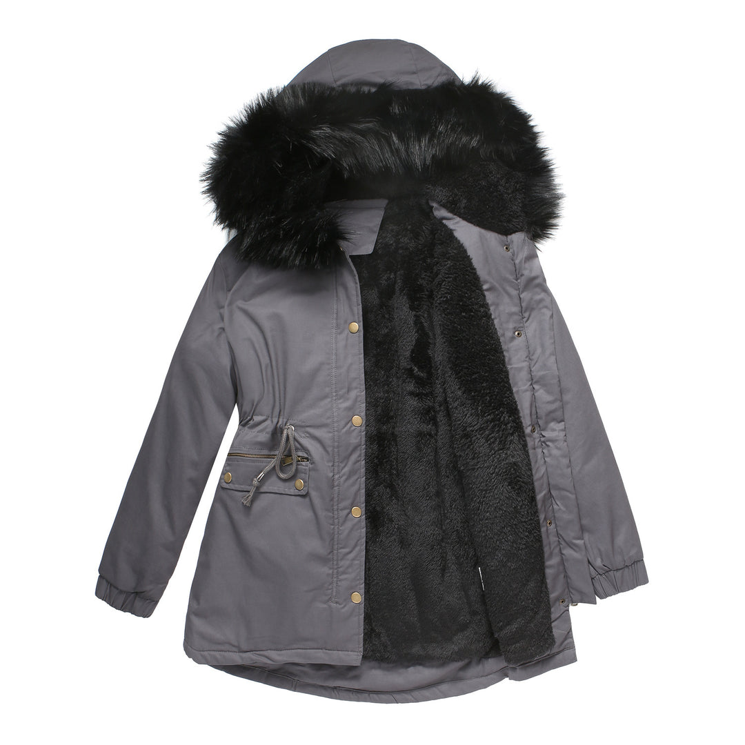 H&F Hooded Fur Cotton c