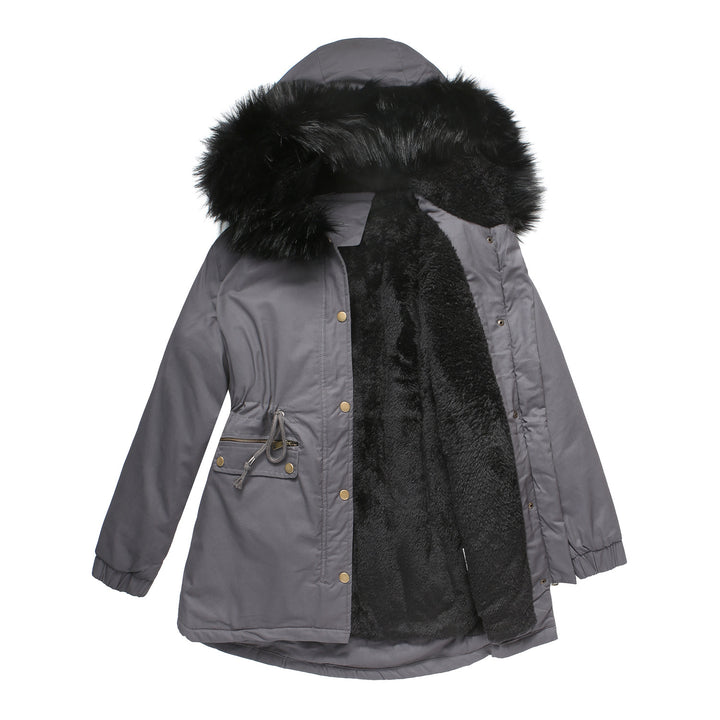 H&F Hooded Fur Cotton c