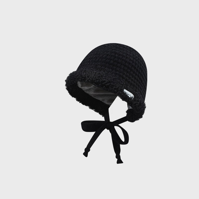 H&F Strap Plush Hat c