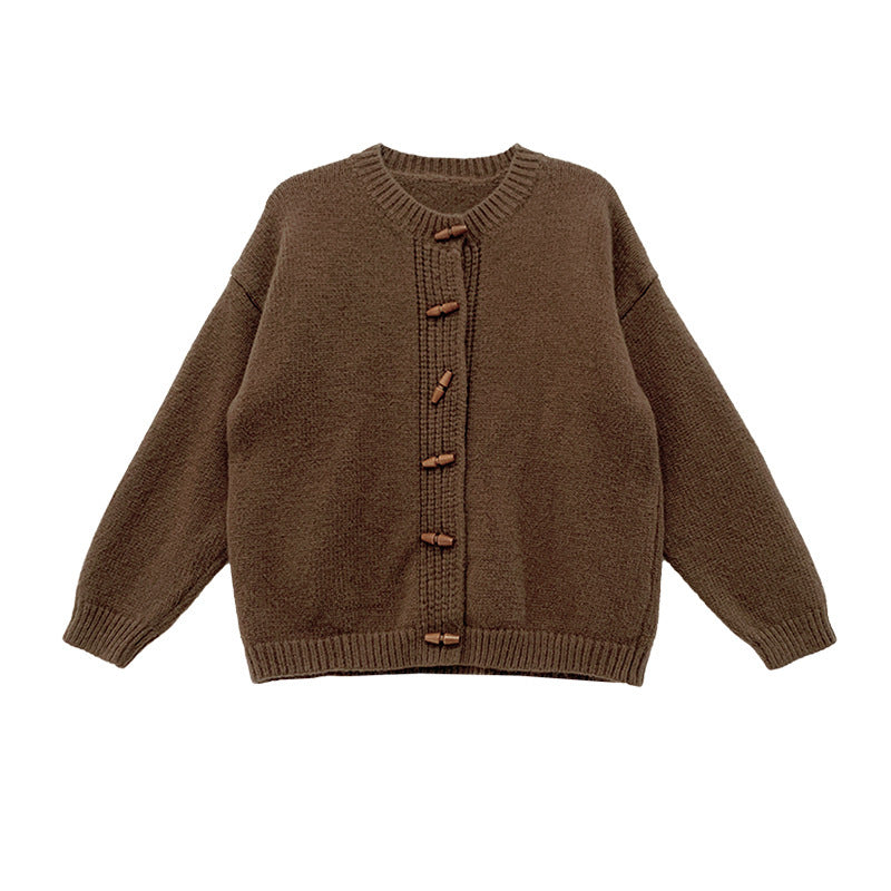 H&F Horn Button Sweater c