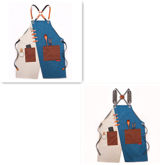 Denim Apron Work Clothes