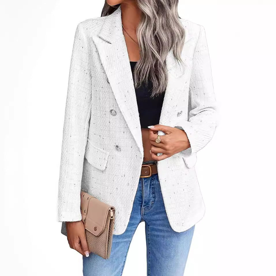 H&F Tweed Pocket Blazer c