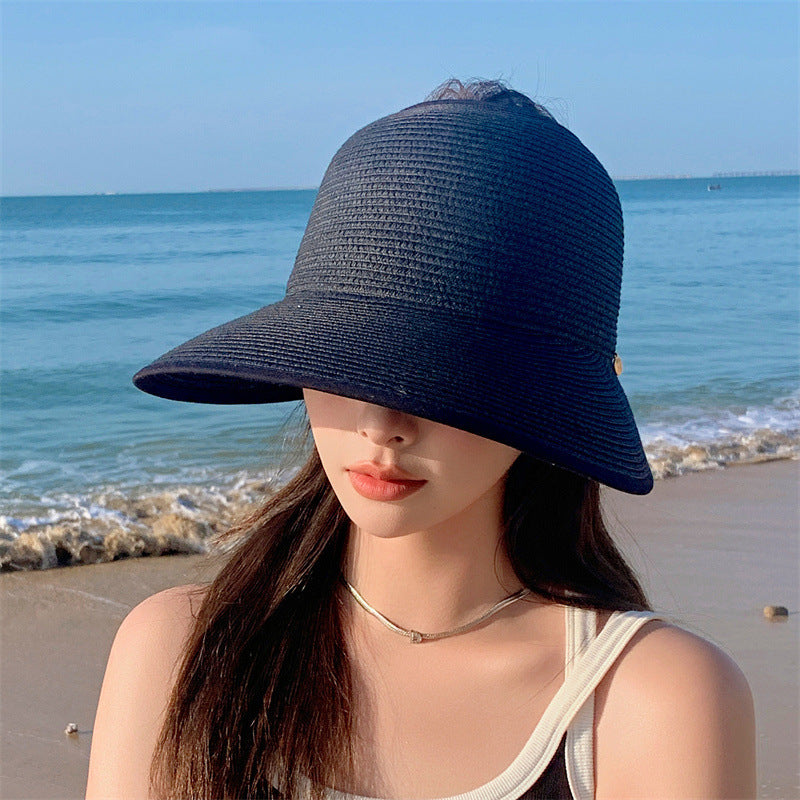 H&F Sunproof Straw Visor c