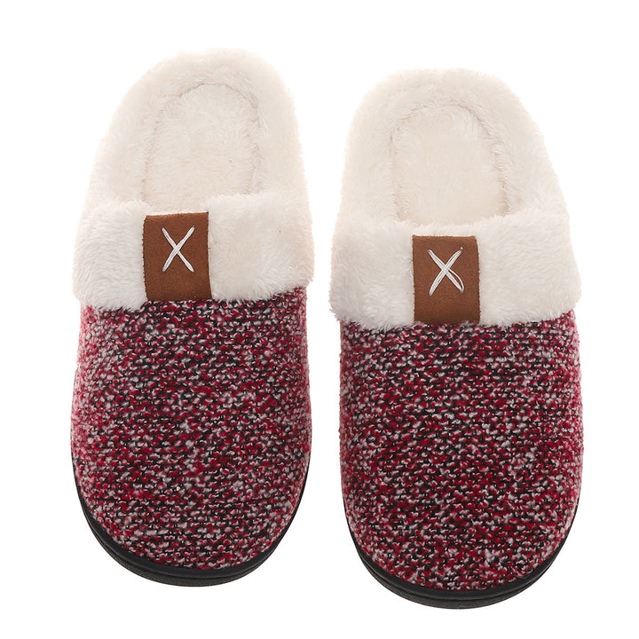 H&F Thick Plush Slippers c