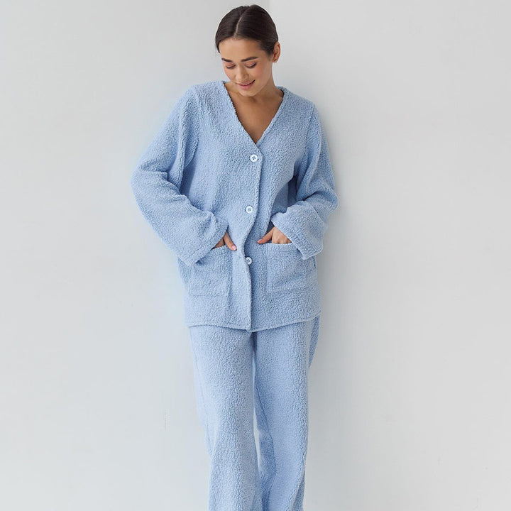 H&F Woolen Blue Pajamas c