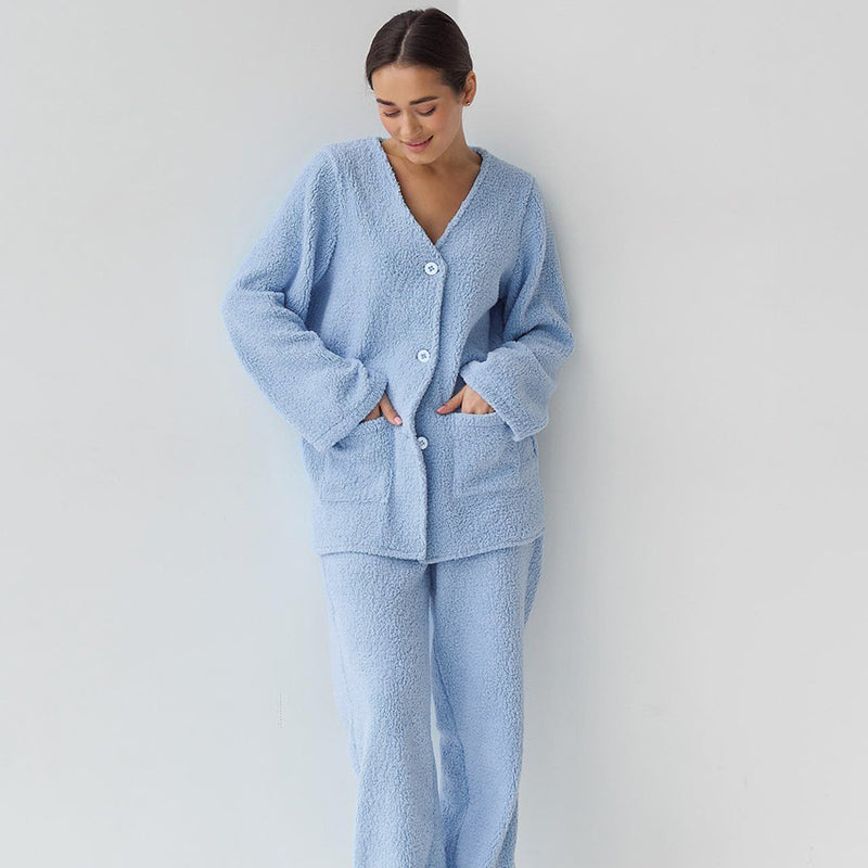 H&F Woolen Blue Pajamas c